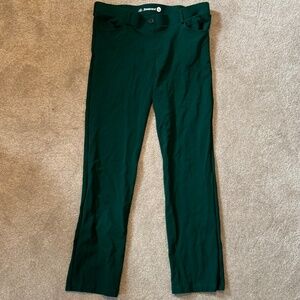 XL Forest Green Betabrand Yoga Work Pants